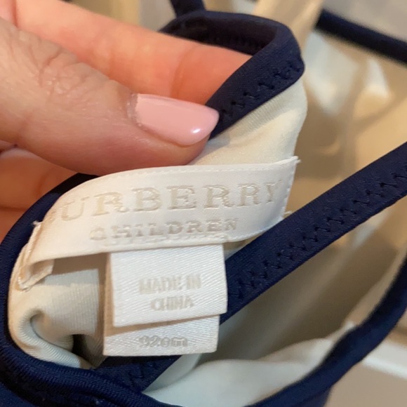 Toddler Burberry swimsuit - Picture 5 of 7